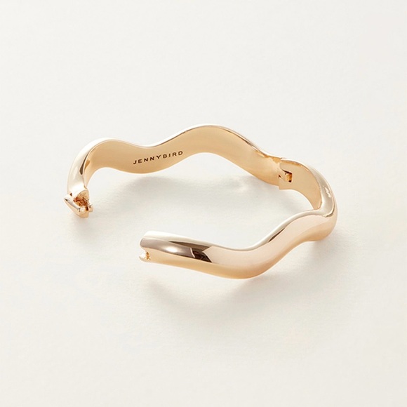 Jenny Bird Gold Ola Bangle - Picture 3 of 12